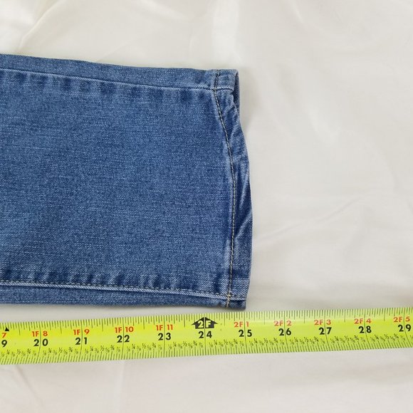 No Boundaries Jeans Juniors Size 5 High Rise Womens Slim Straight Leg Blue Denim - Picture 7 of 12